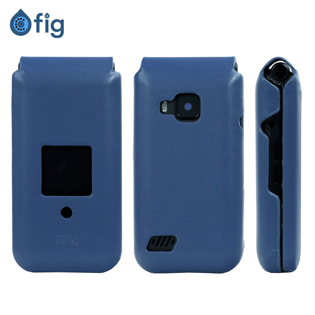 Fig Mini Shockproof Genuine Leather Case - 2 Colors!