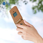 Fig Mini Genuine Leather Crossbody Case (with strap)
