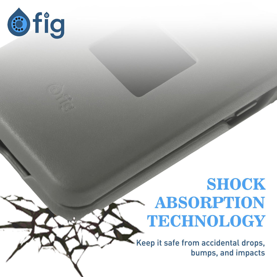 Fig II Shockproof Genuine Leather Case