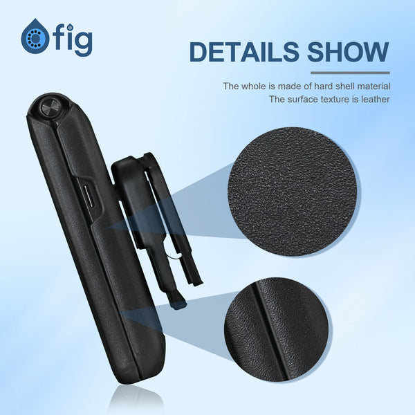 Fig II Shockproof Genuine Leather Case