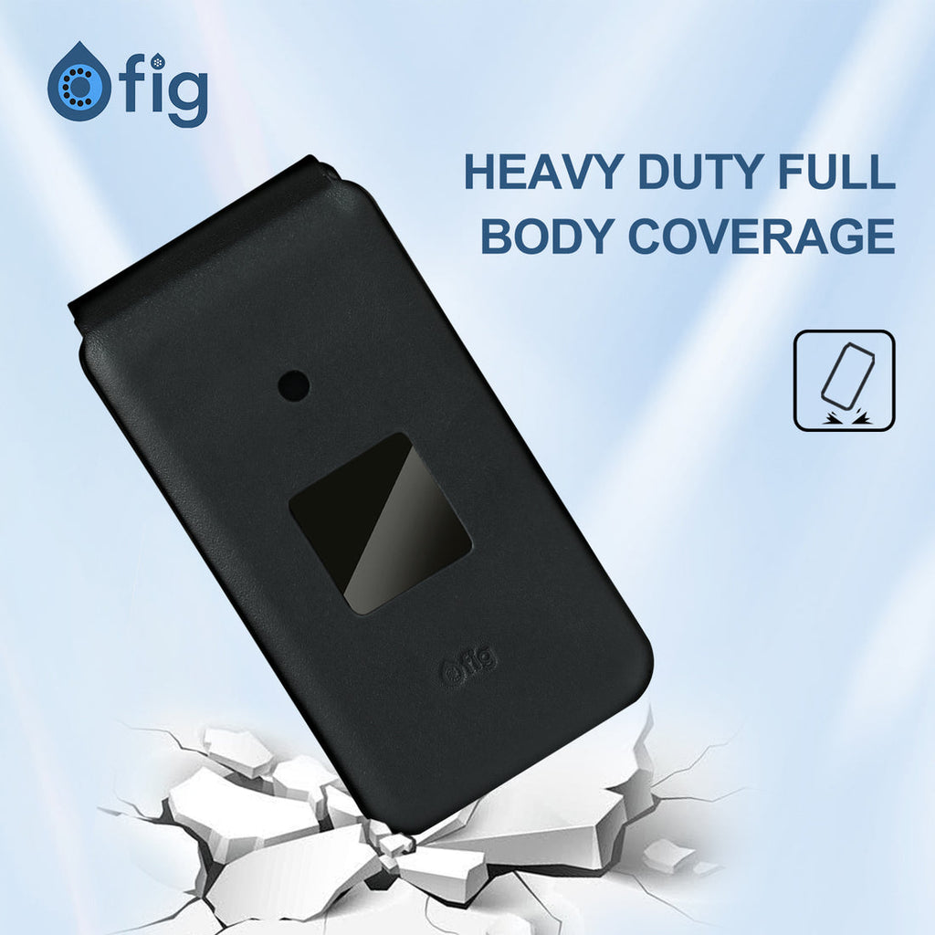 Fig II Shockproof Genuine Leather Case